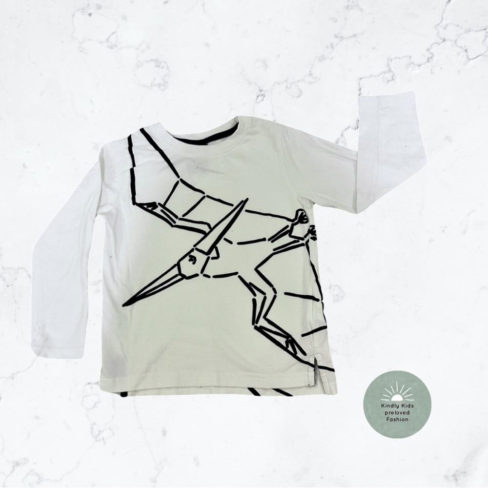 Fierce Frank | Size 4 EUC Long sleeve pterodactyl t-shirt